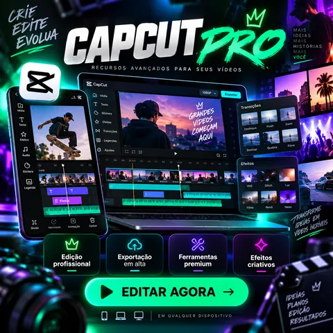 CapCut Pro - Conta Global de 1 Mês